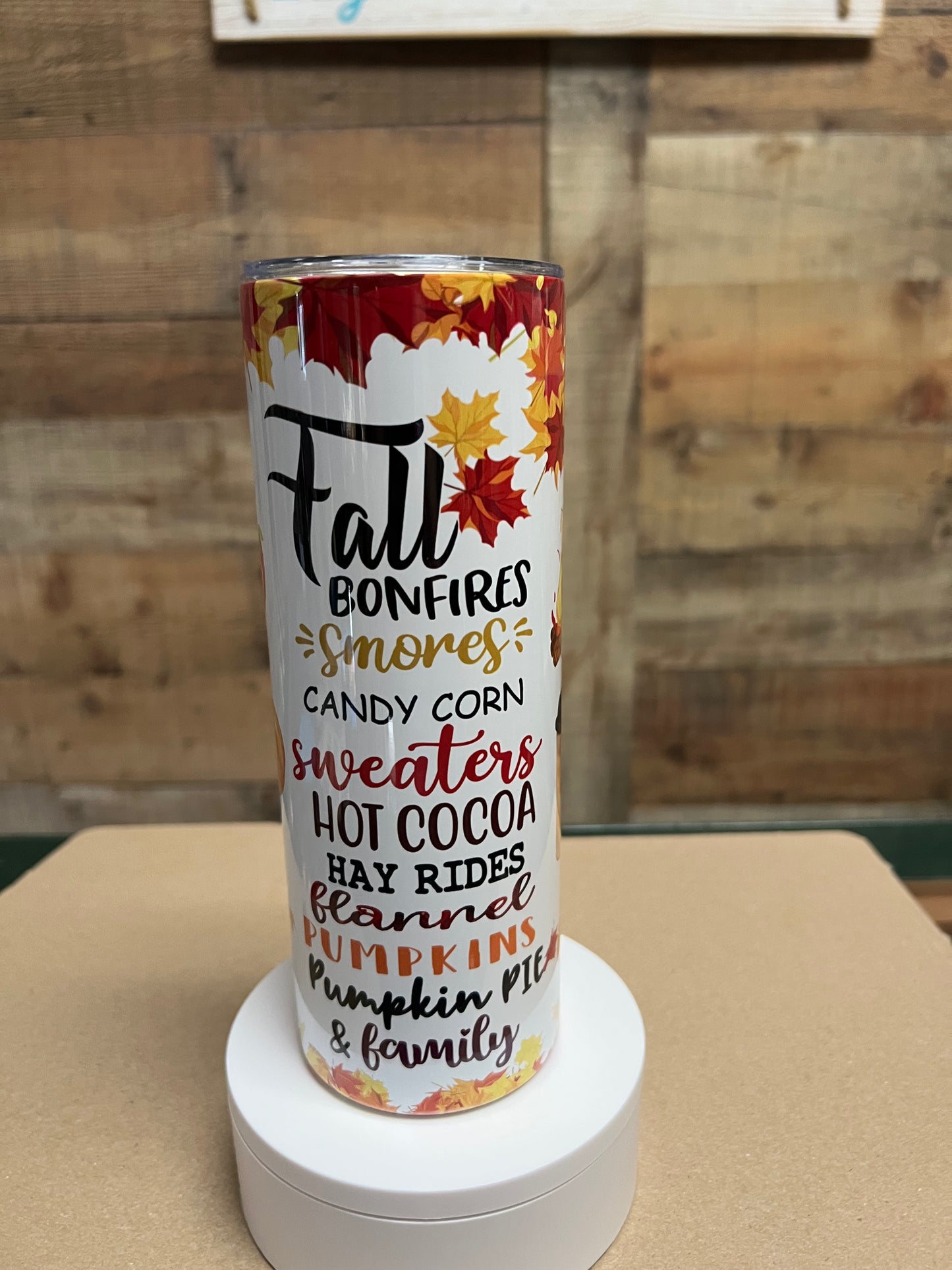 Fall Vibes Tumbler