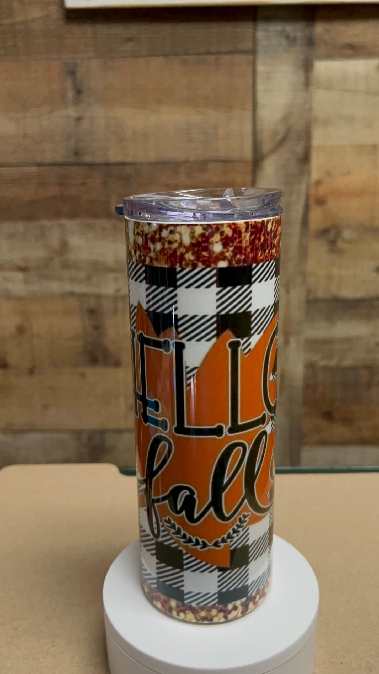 Hello Fall Tumbler