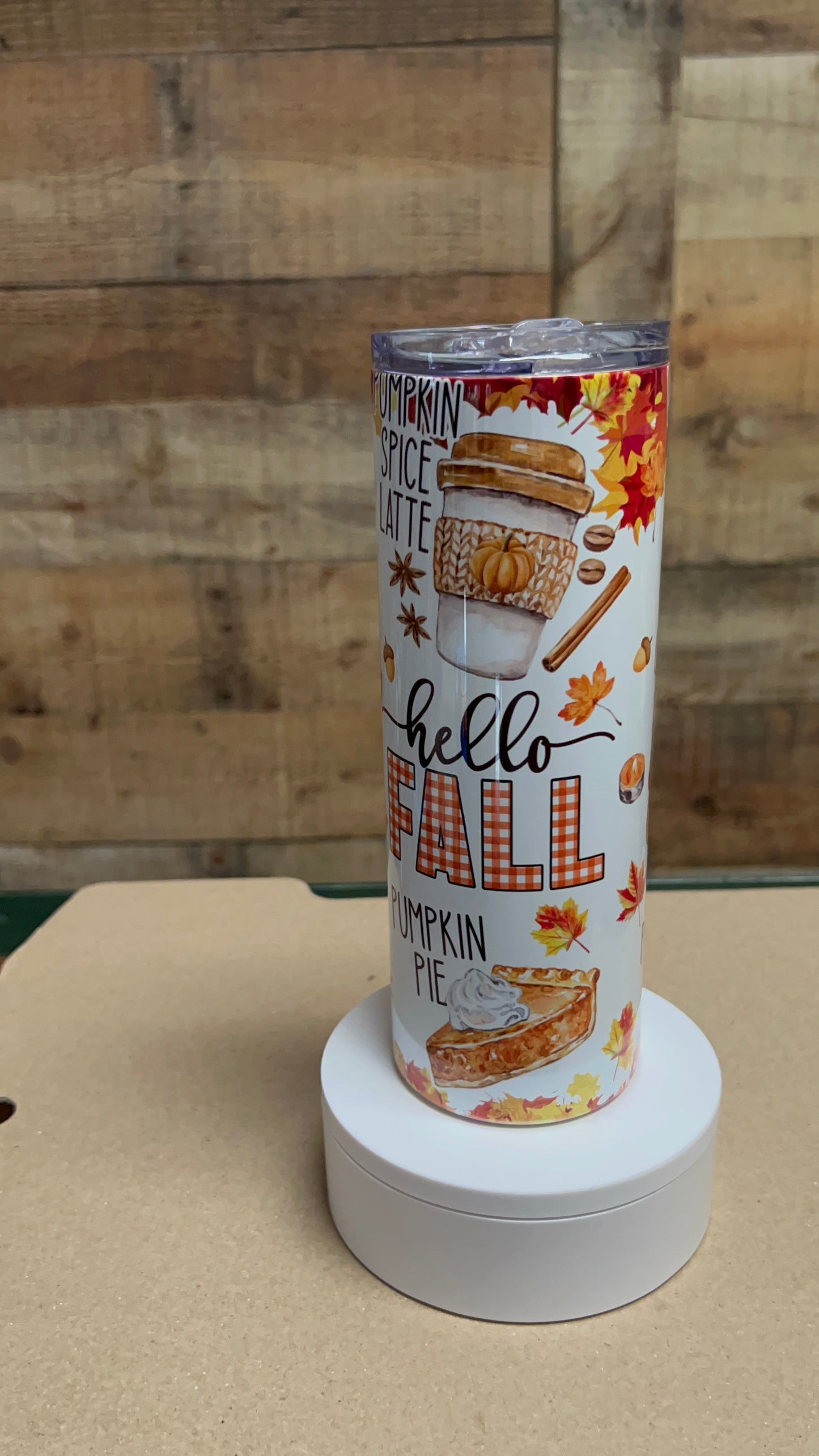 Hello Fall Tumbler