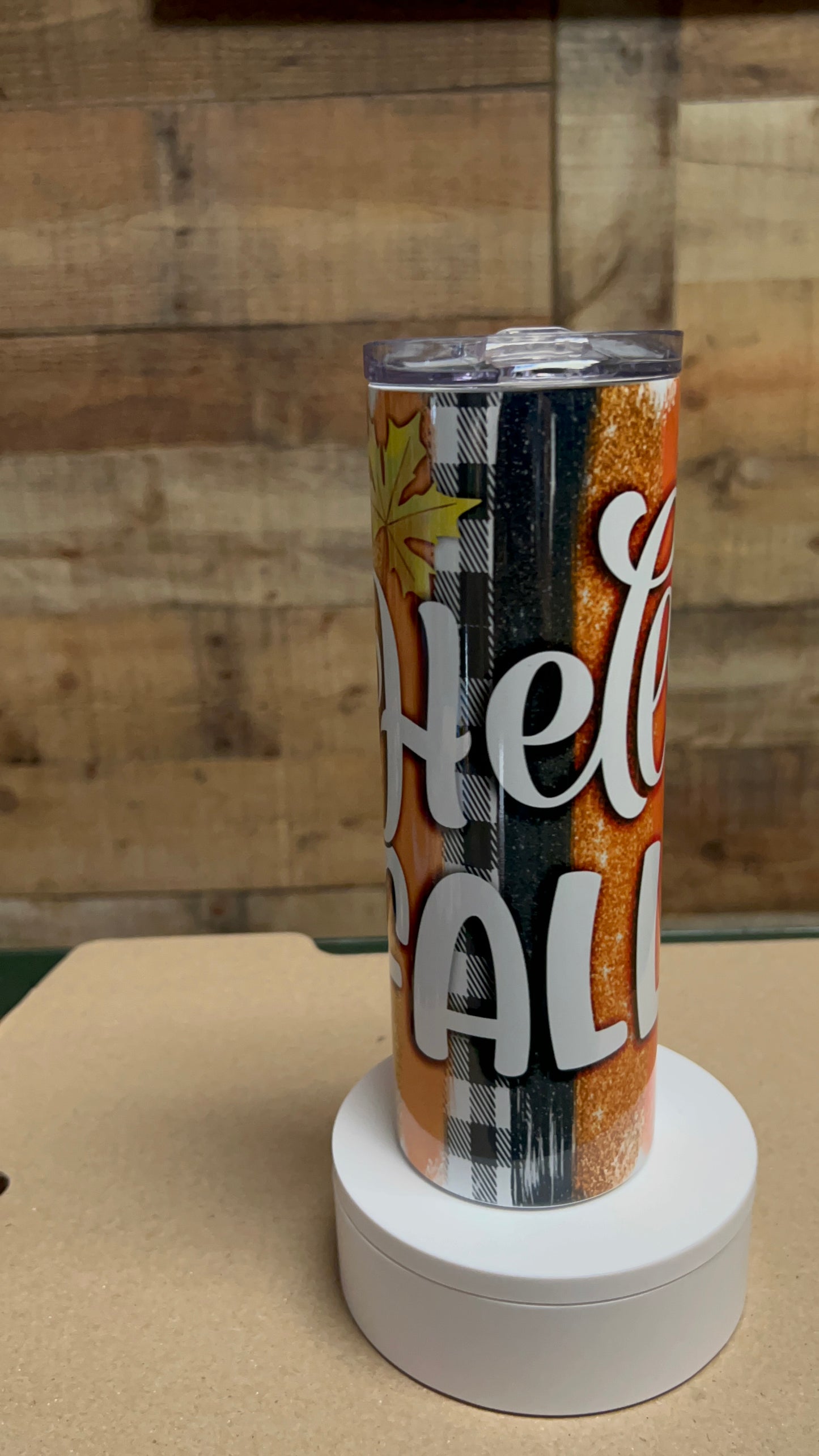 Hello Fall Tumbler